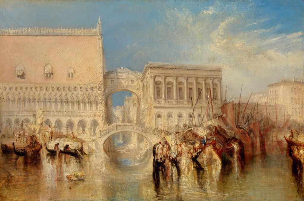 William Turner_Venedig, die Seufzerbrücke_1840